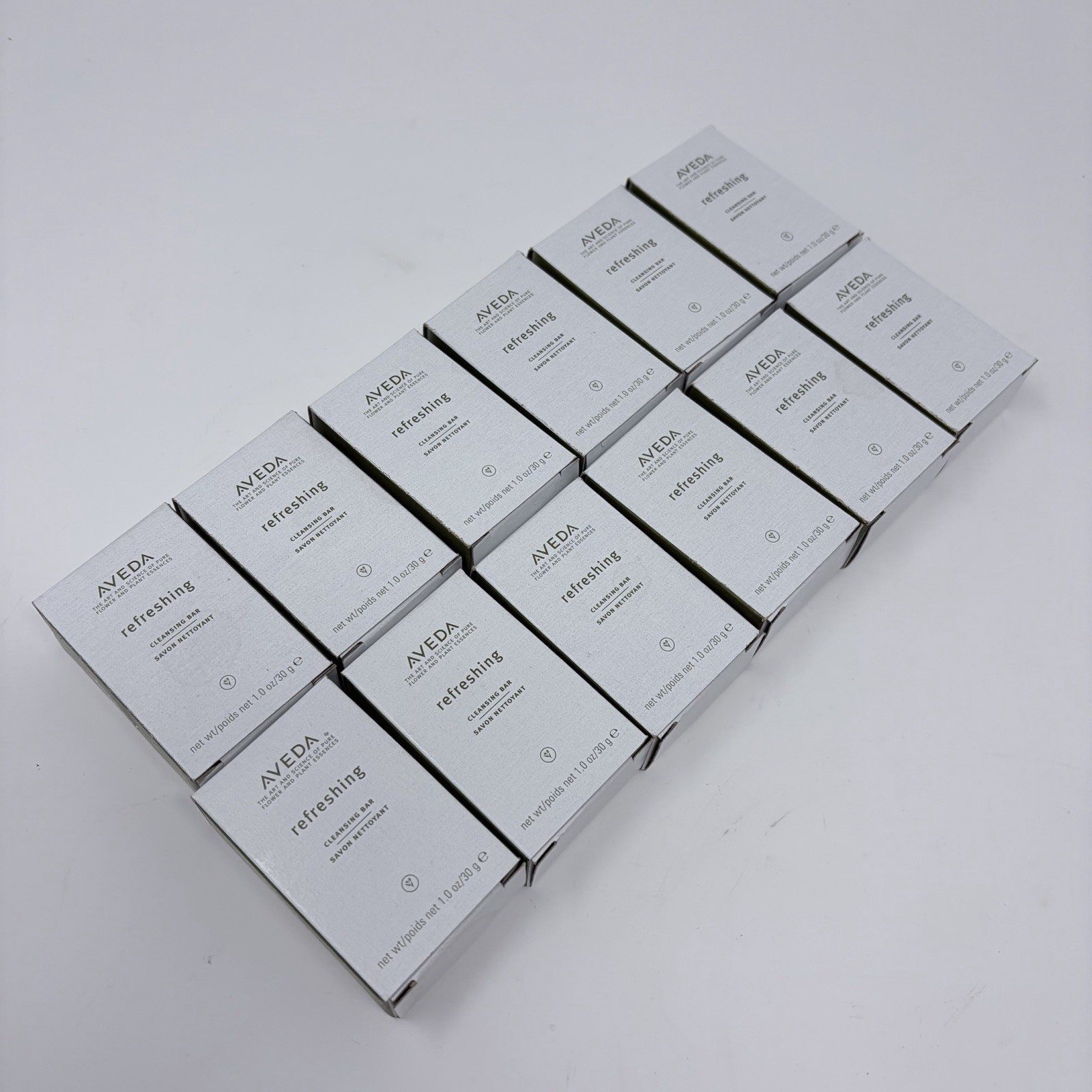 Aveda Refreshing Cleansing Bar Soap Travel Size 1 oz/30 g Sample Size Lot of 12