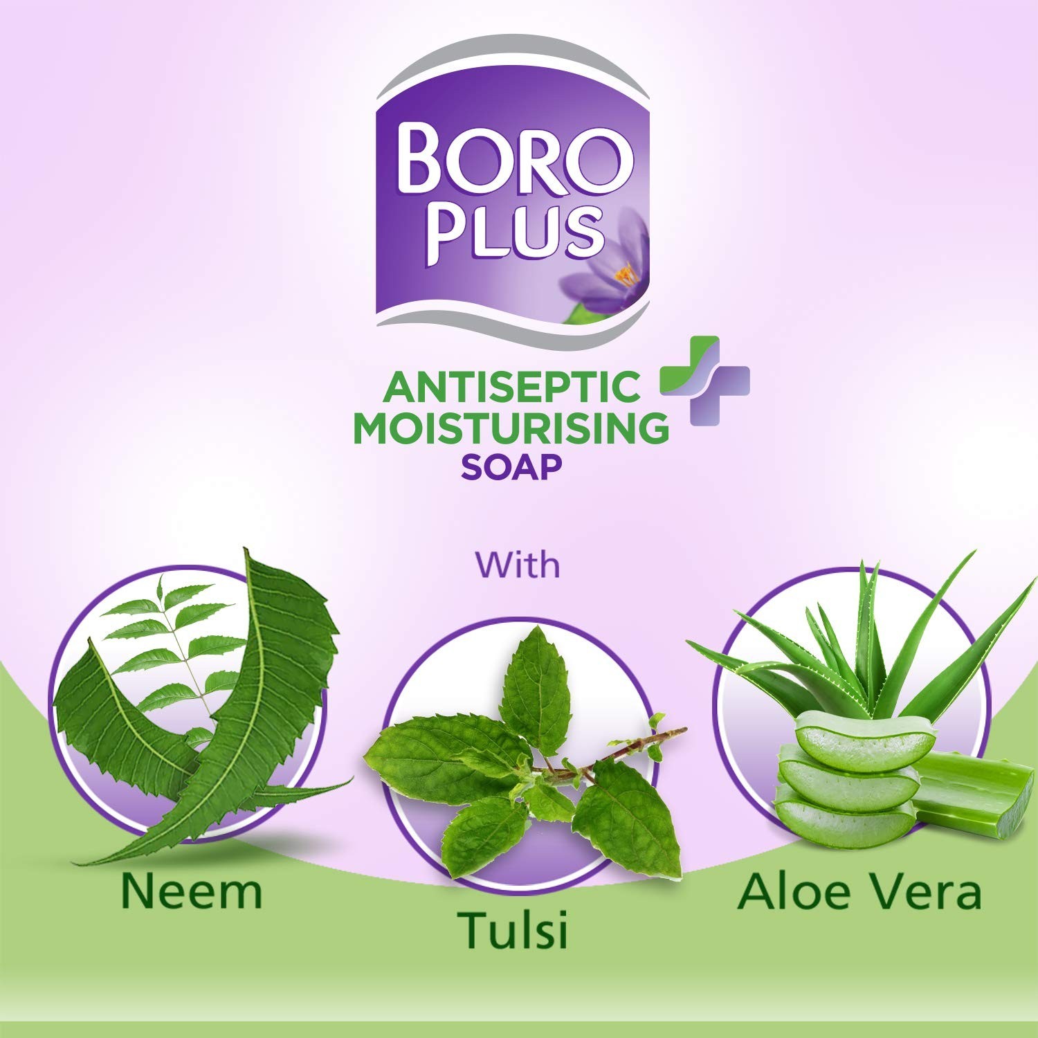 Antiseptic & Moisturising Bathing Soap 99% Germ And Virus Protection (Pack of 6)