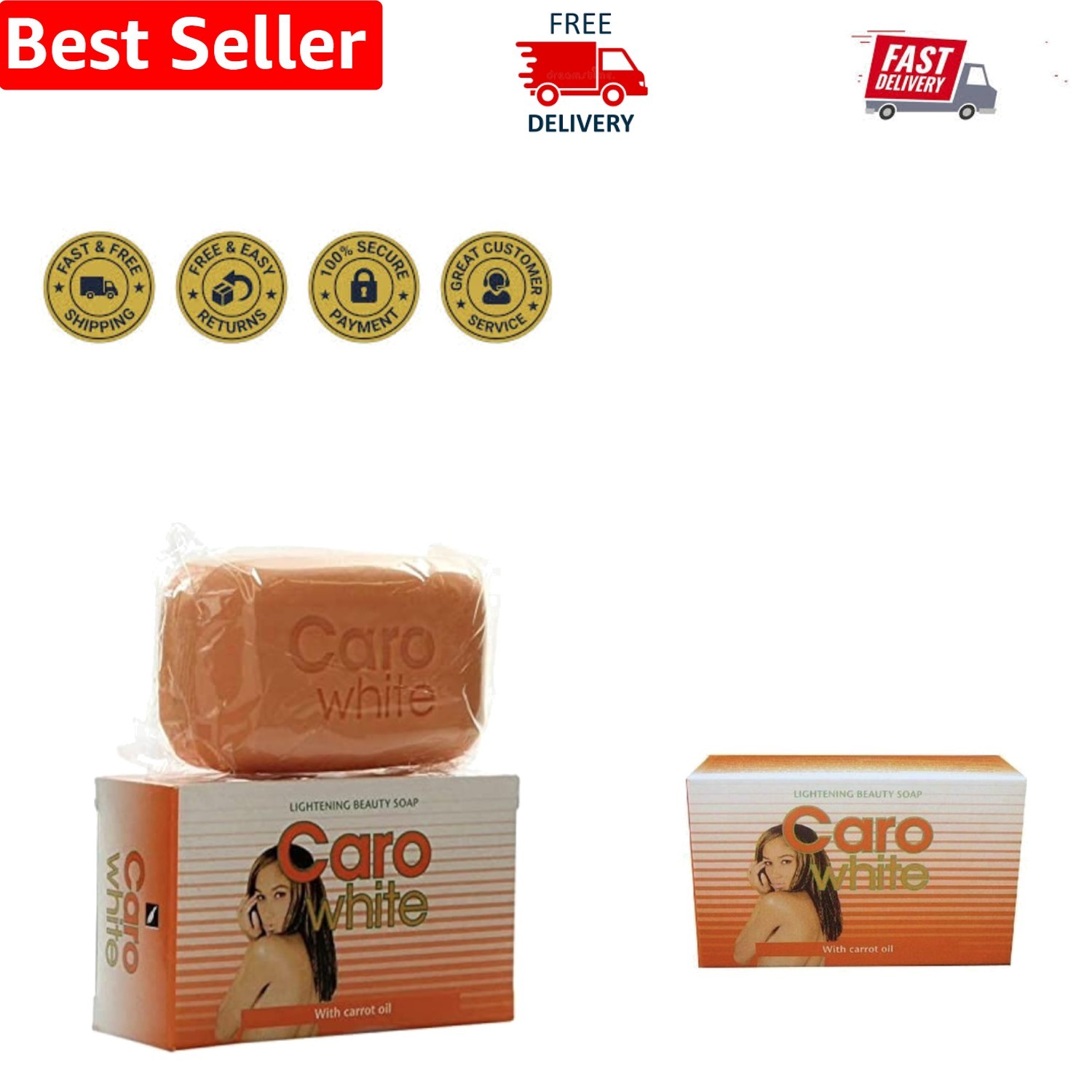 Almond Scented Beauty Skin Tone Soap – 200g Luxurious Bar for Whole Body