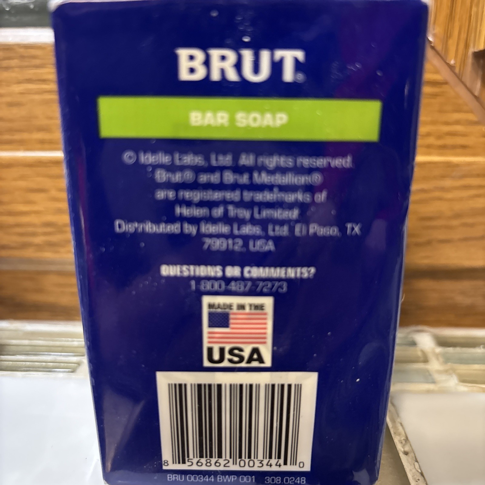 Pack 2 Brut Revolution Bar Soap Bars 3.5 Oz. Each