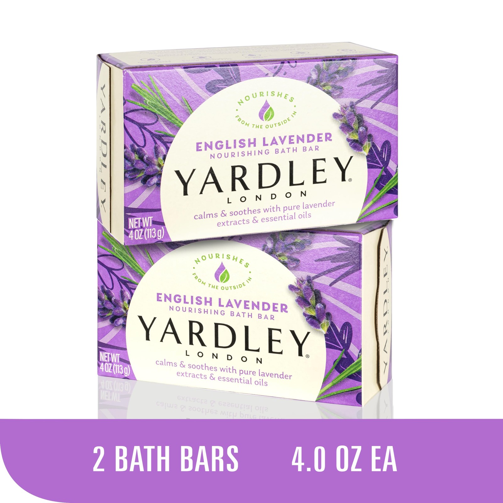 Yardley London Soap Bath Bar Bundle – 42.5 Ounce (Pack of 1), Multi-Colored
