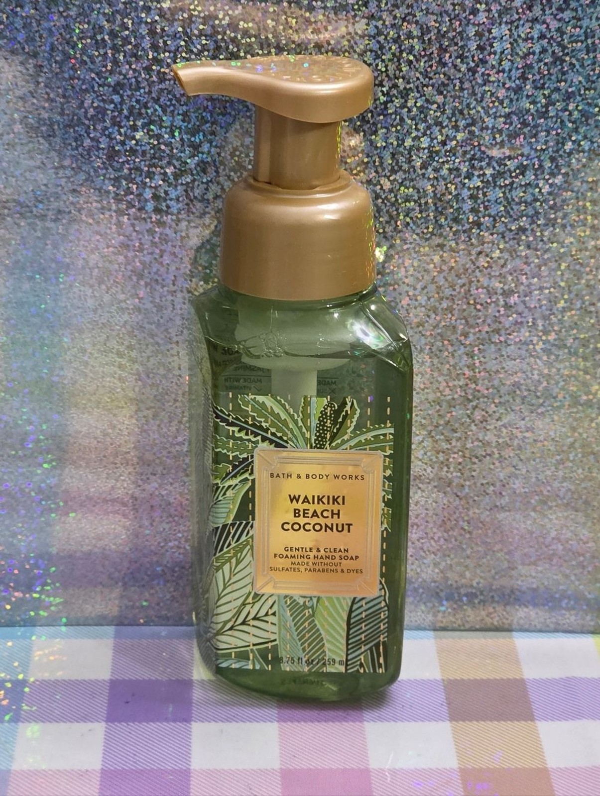 Bath Body Works Pineapple & Coconut Variety Tropical Foaming Hand Soap Set of 3