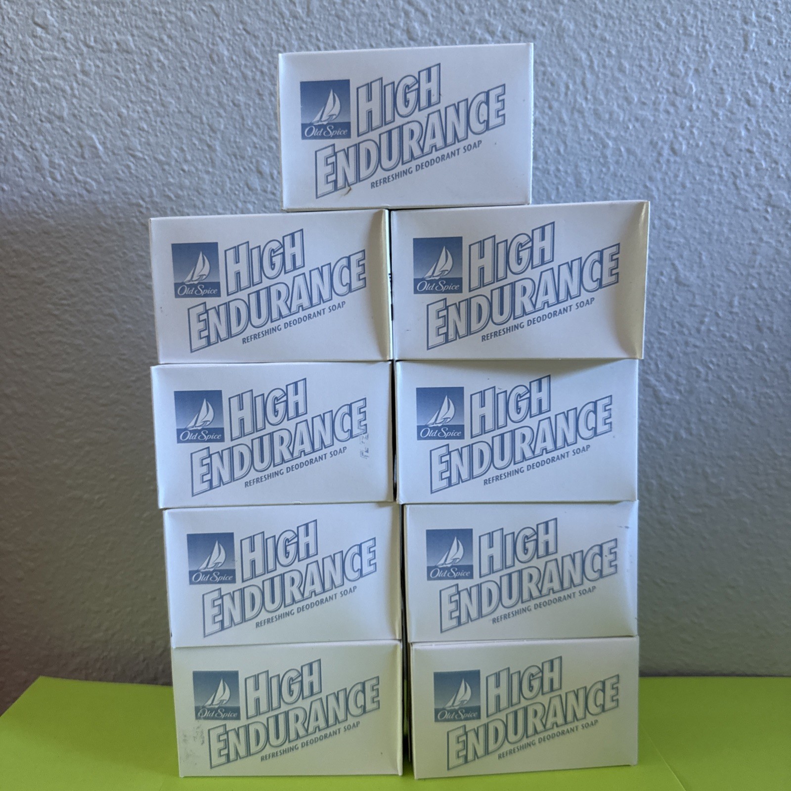 OLD SPICE HIGH ENDURANCE SOAP 9 BARS* -see pics