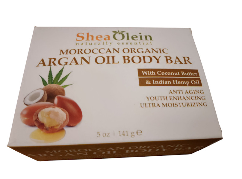 Moroccan Organic Argan Oil Body Bar Soap Cleansing Moisturizing Skin Enhancing