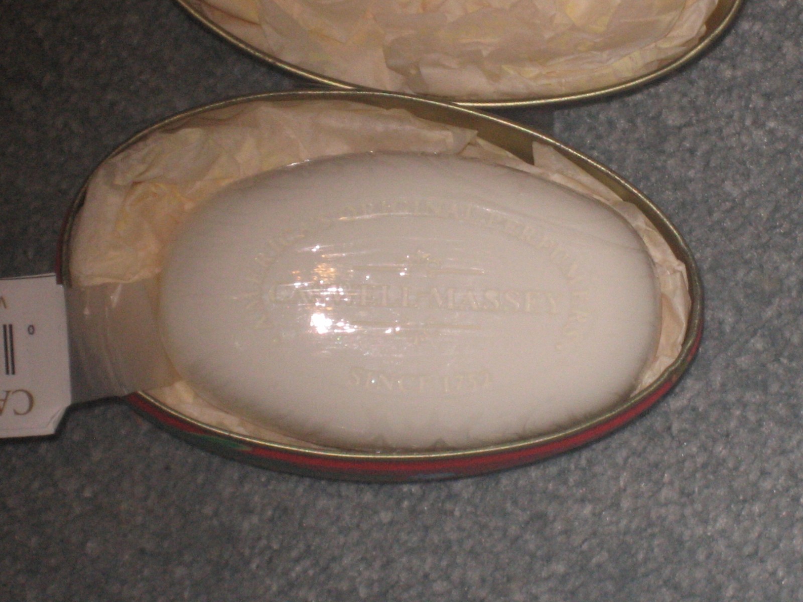 Caswell-Massey Almond Cold Cream Soap Russian Eggs 2004 Elite Gift Boxes