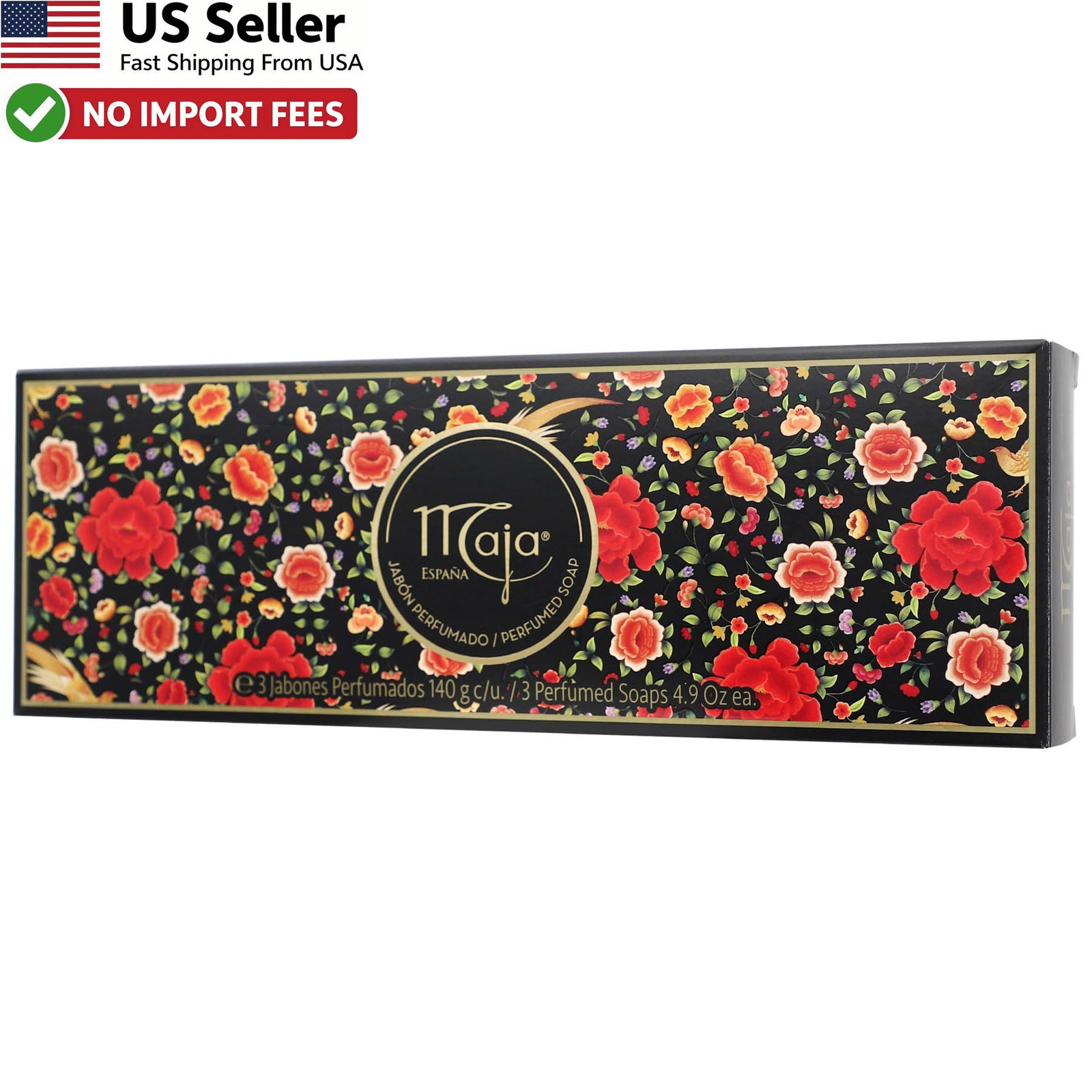 Maja Soaps Classic Luxury Scented Soap 4.9 Oz 140g Set of 3 New Sealed FROM USA