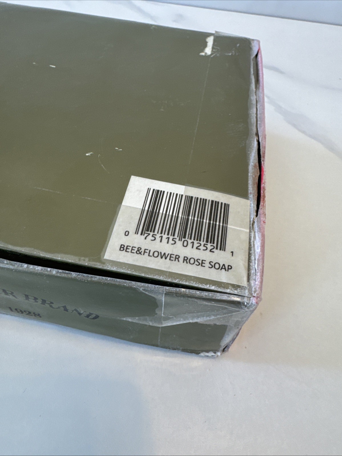 Bee & Flower Brand Rose Soap 2.65 oz / 75 g. Lot Of 12 Bars Vintage Bar Soap NIB
