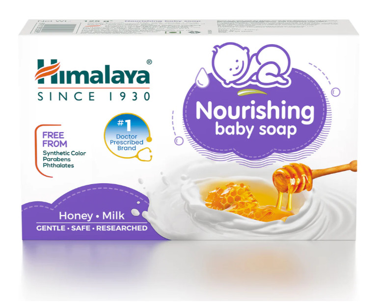 Himalaya Nourishing Baby Soap 125g / 4.4 oz – enriched with honey – USPS
