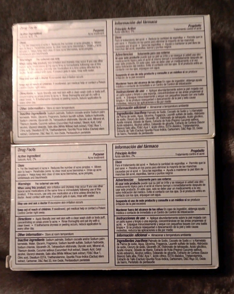 2 Asepxia Softening Acne Bar Soap Deep Cleaning + Moisturizing, 4oz. (N05)