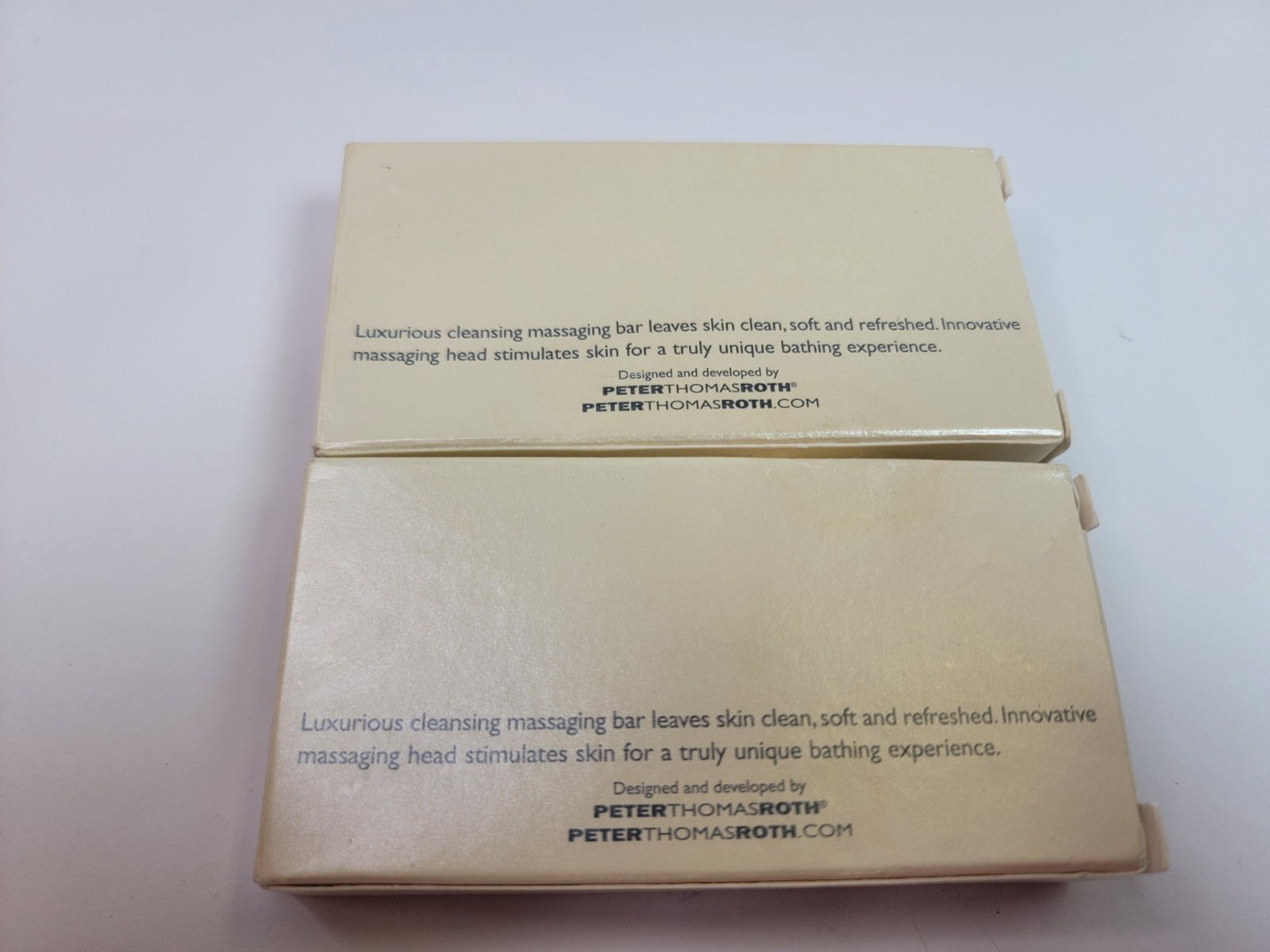 Peter Thomas Roth Massaging Bar for Bath Lot of 2 Clinical Skin Care 1.23 oz New