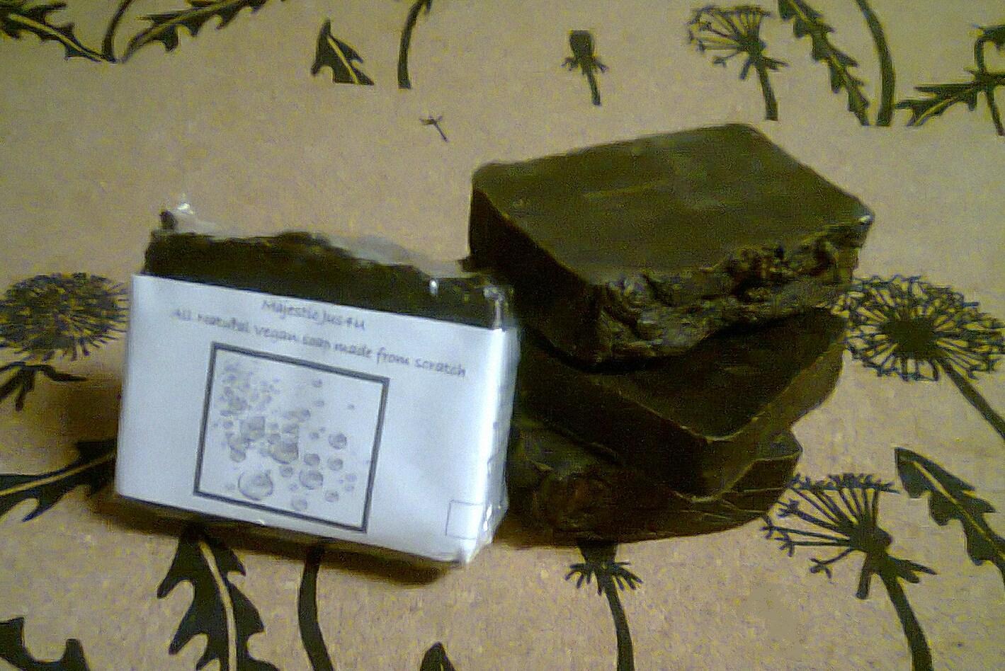 Genuine 100% Dark Pine Tar Super Moisturizing Herbal soap GR8 for all Lot of 3