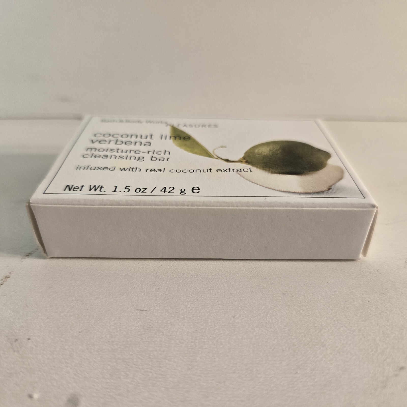Bath & Body Works – COCONUT LIME VERBENA – 1.5 oz Cleansing Bar Soap NOS NIB