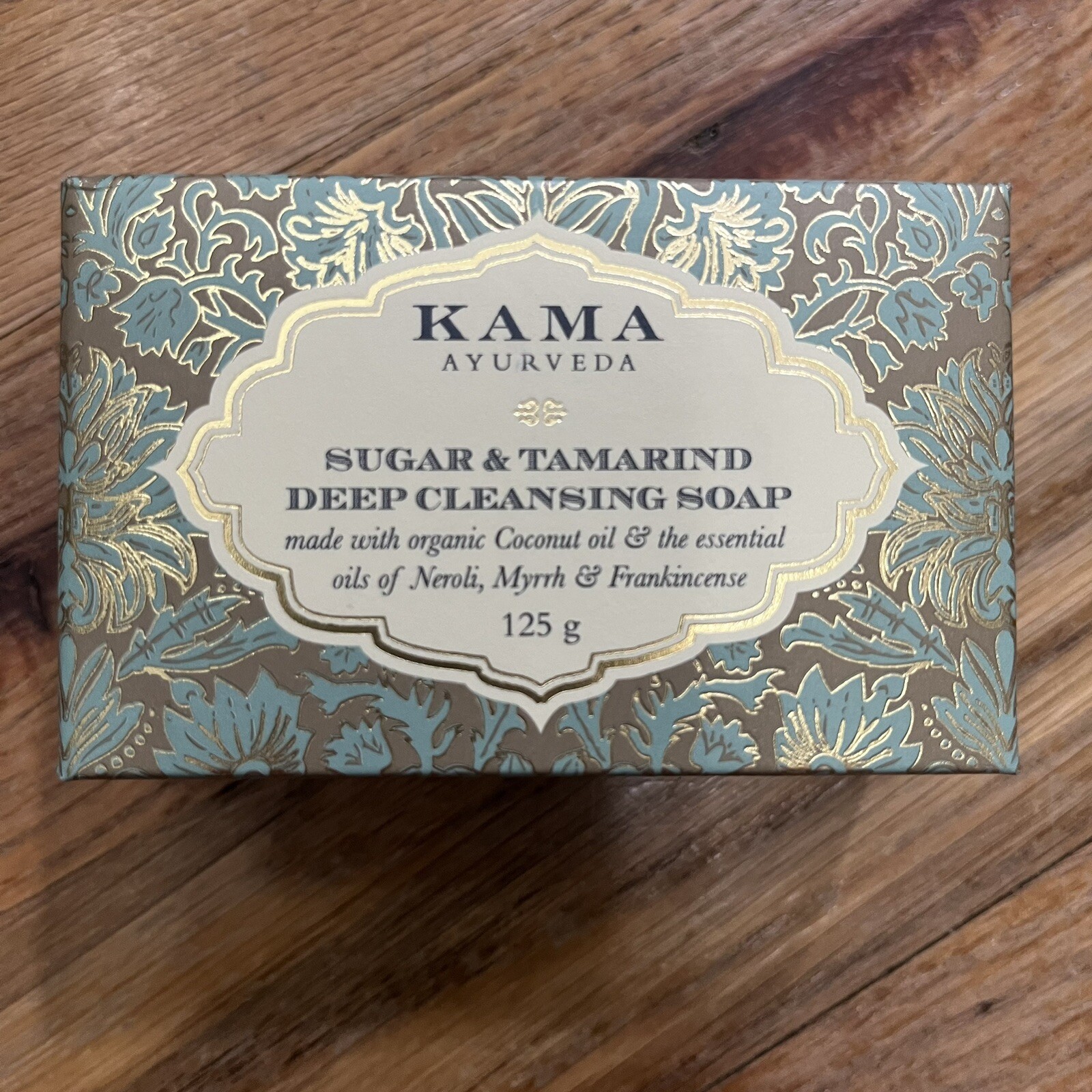 Kama Ayurveda Sugar & Tamarind Deep Cleansing Soap 125g Bar New in Box