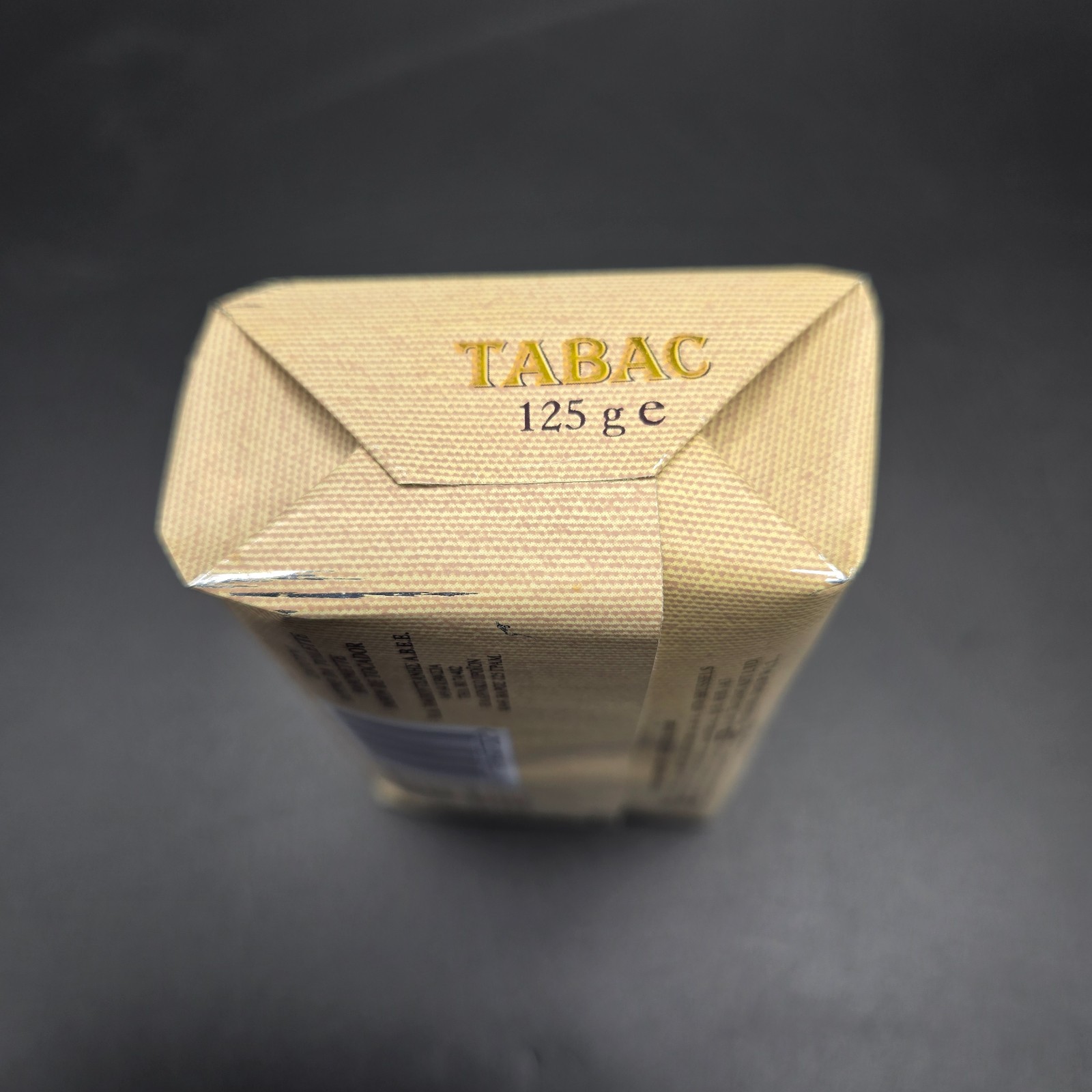 Papoutsanis Aromatics Tabac Luxury Soap 125g 4.4oz Bar Greece New NOS