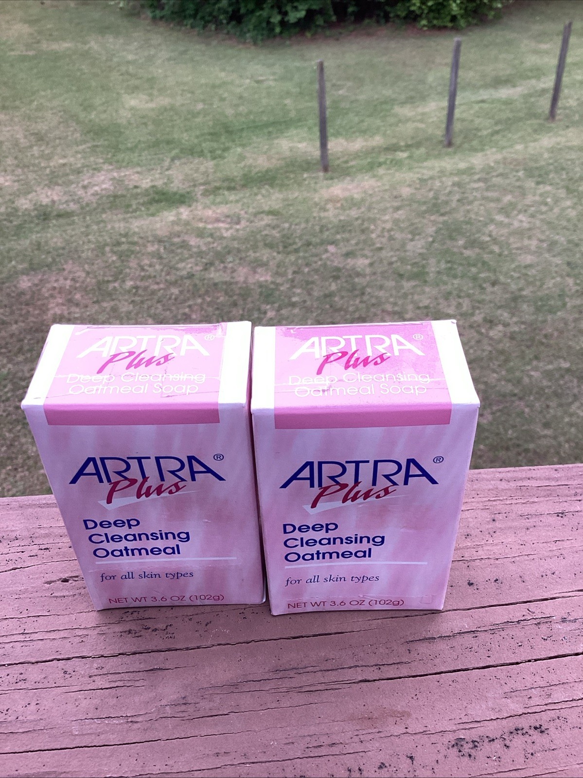 Artra Plus Deep Cleansing Oatmeal Soap 3.6 Oz. Each Lot of 2