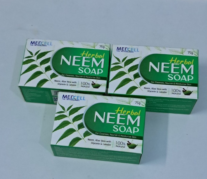Neem Anti Scabies Soap 3 Pack – Powerful Mite & Egg Removal Treatment.