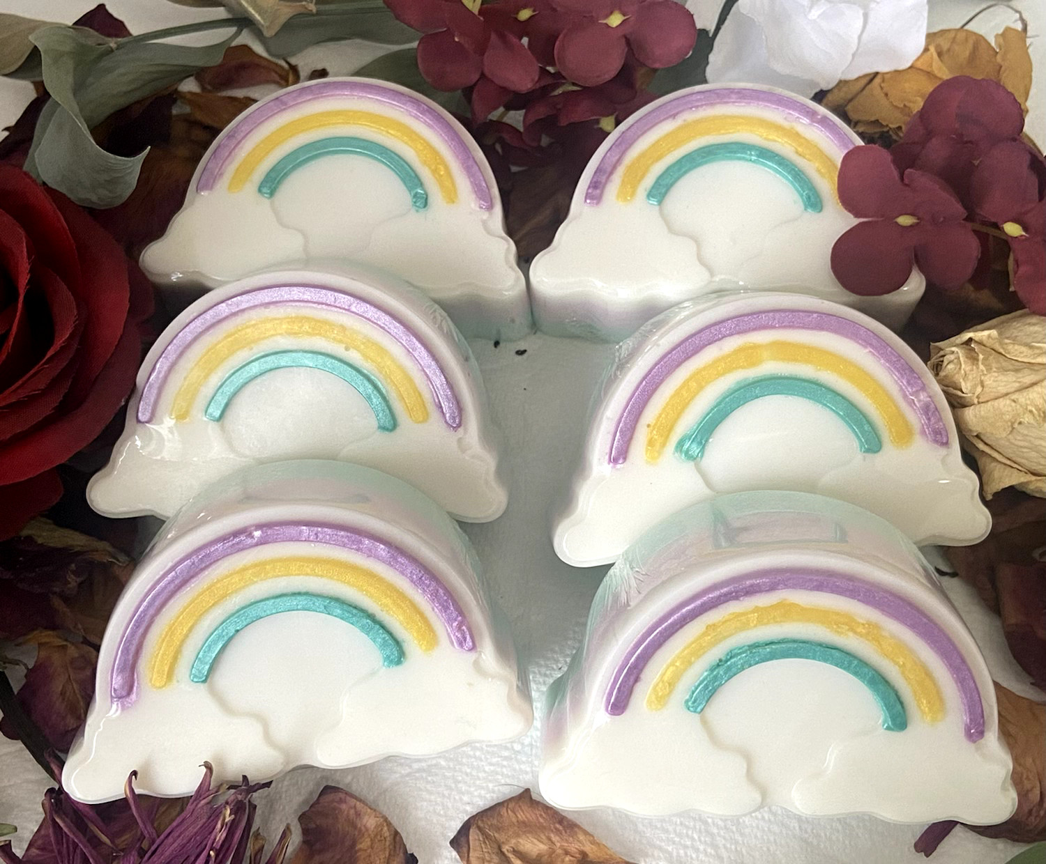 Baby Powder Rainbow Baby Buttermilk Handmade Soap Bar