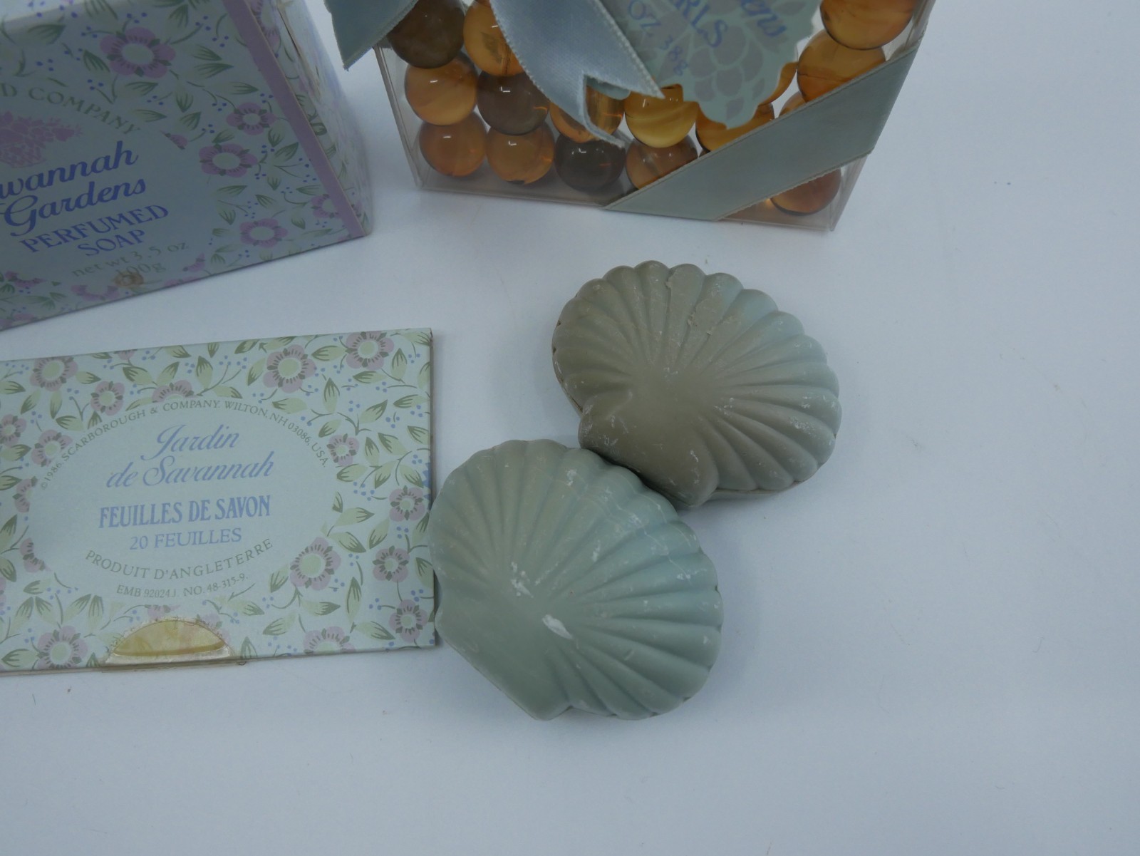 Scarborough and Company Savannah Gardens Perfume Bath Pearls Oil Powder Soap