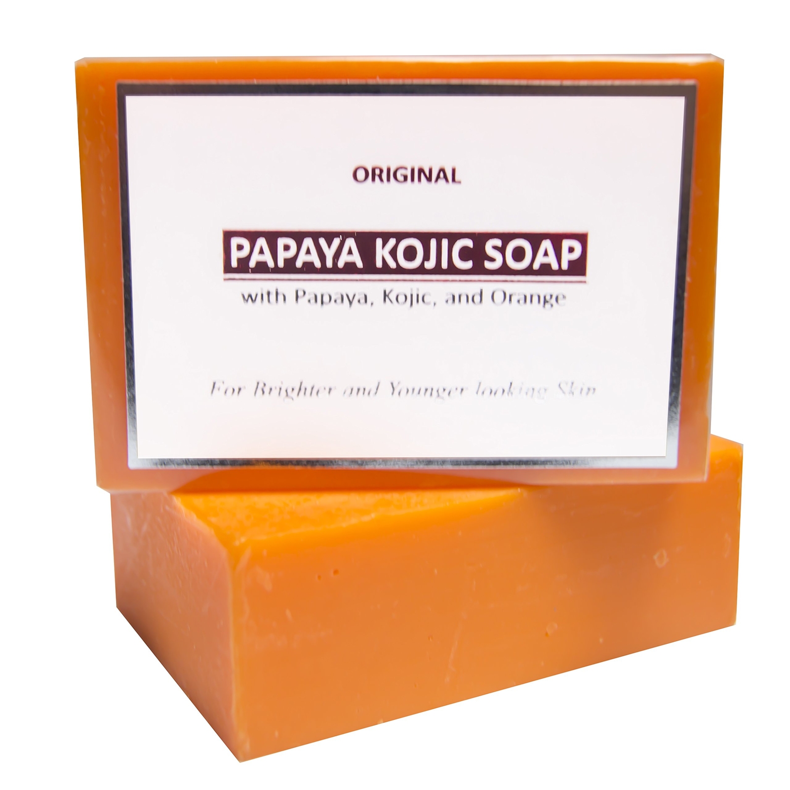 Original Papaya Kojic Whitening Bar for Brighter & Younger Looking Skin 120g