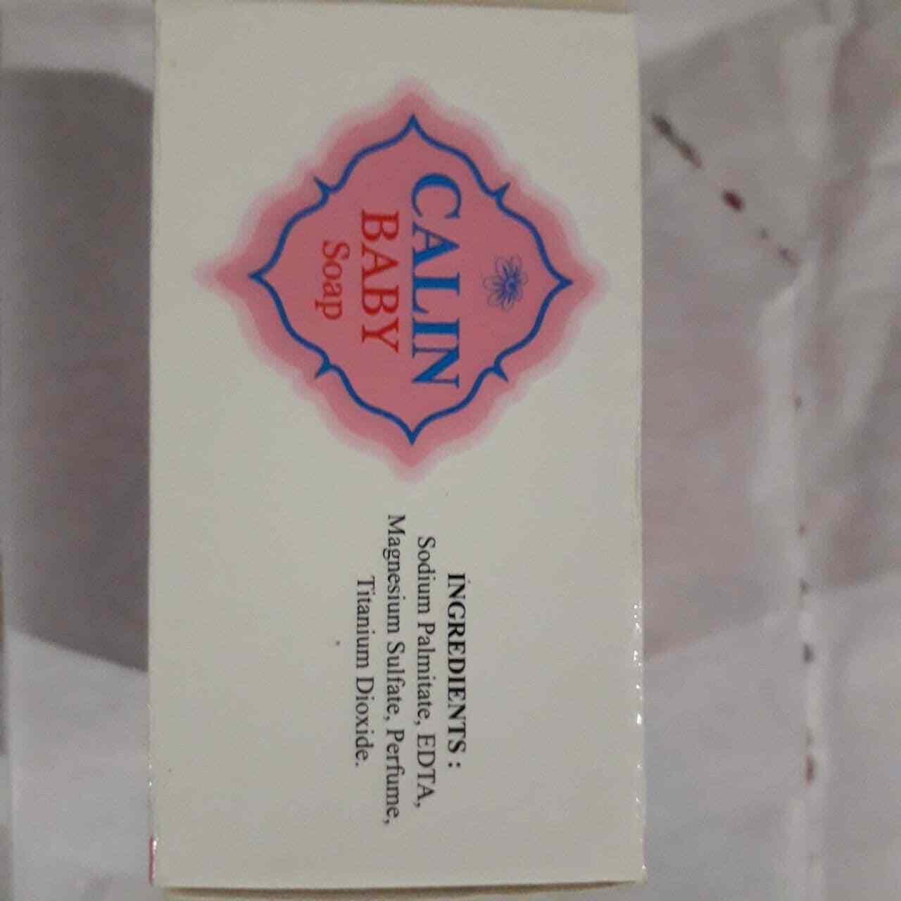 CALIN White Baby Soap Natural Moisture/Protect Baby Skin Healthy & gentle 125g
