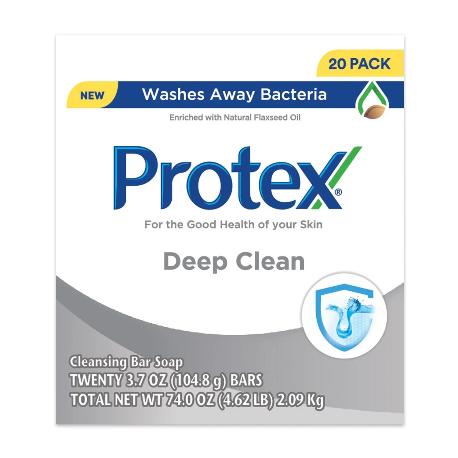 LOT 20 BARS PROTEX DEEP CLEANING Antibacterial Soap Jabon Protex FAMILY
