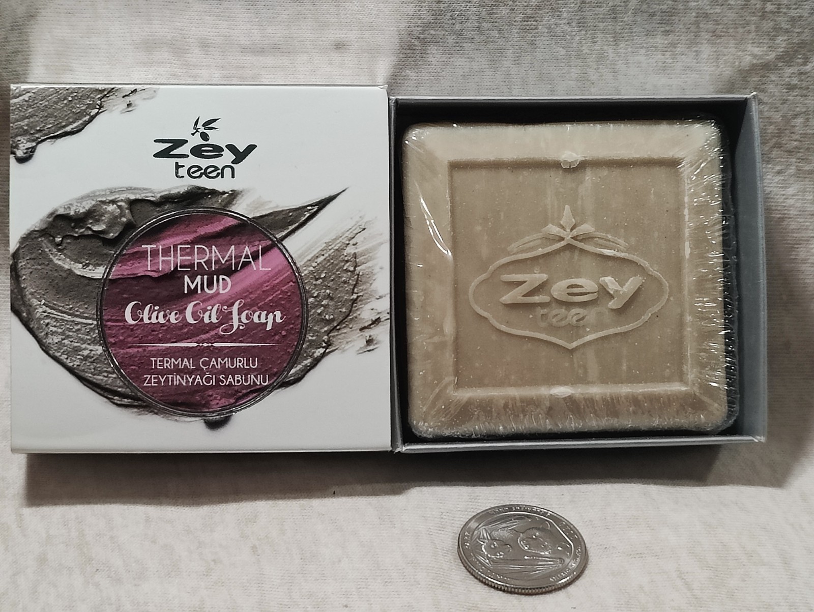 Zey Teen Thermal Mud Olive Oil Soap 3.38 oz