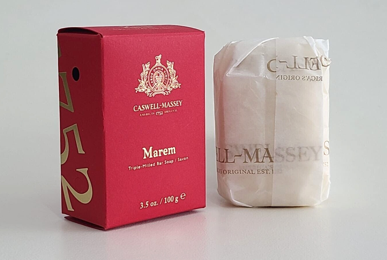 Caswell Massey Marem Triple Milled Bar Soap 3.5 oz