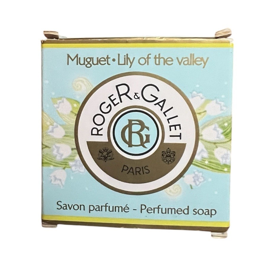 One Bar Roger & Gallet Lily of the Valley Perfumed Soaps 0.9oz Sealed