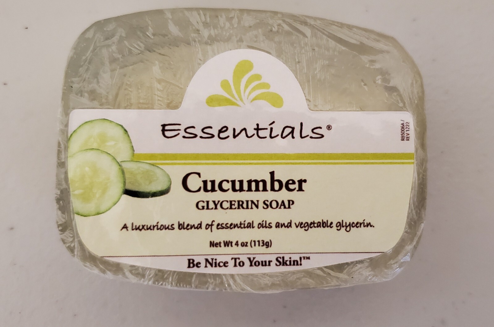 Clearly Natural Glycerin Bar Soap, Cucumber, 4 Ounce
