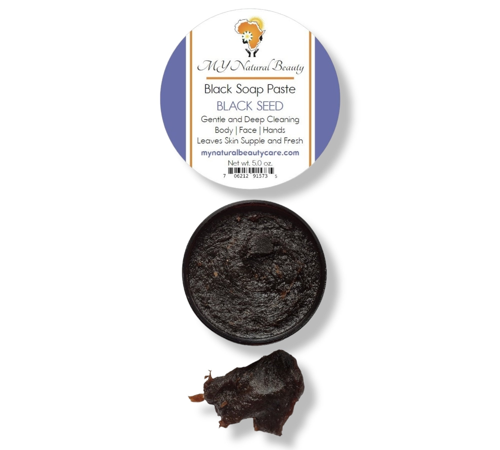 Black Soap Paste | BLACK SEED and LAVENDER