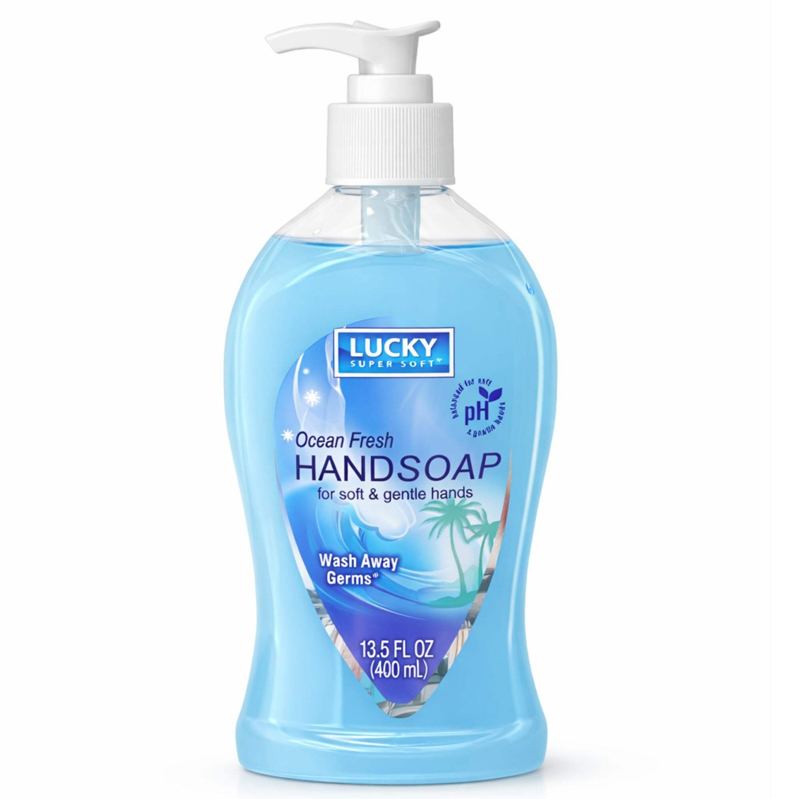 13.5 oz Ocean Fresh Hand Soap – Gentle Moisturizing Antibacterial Wash