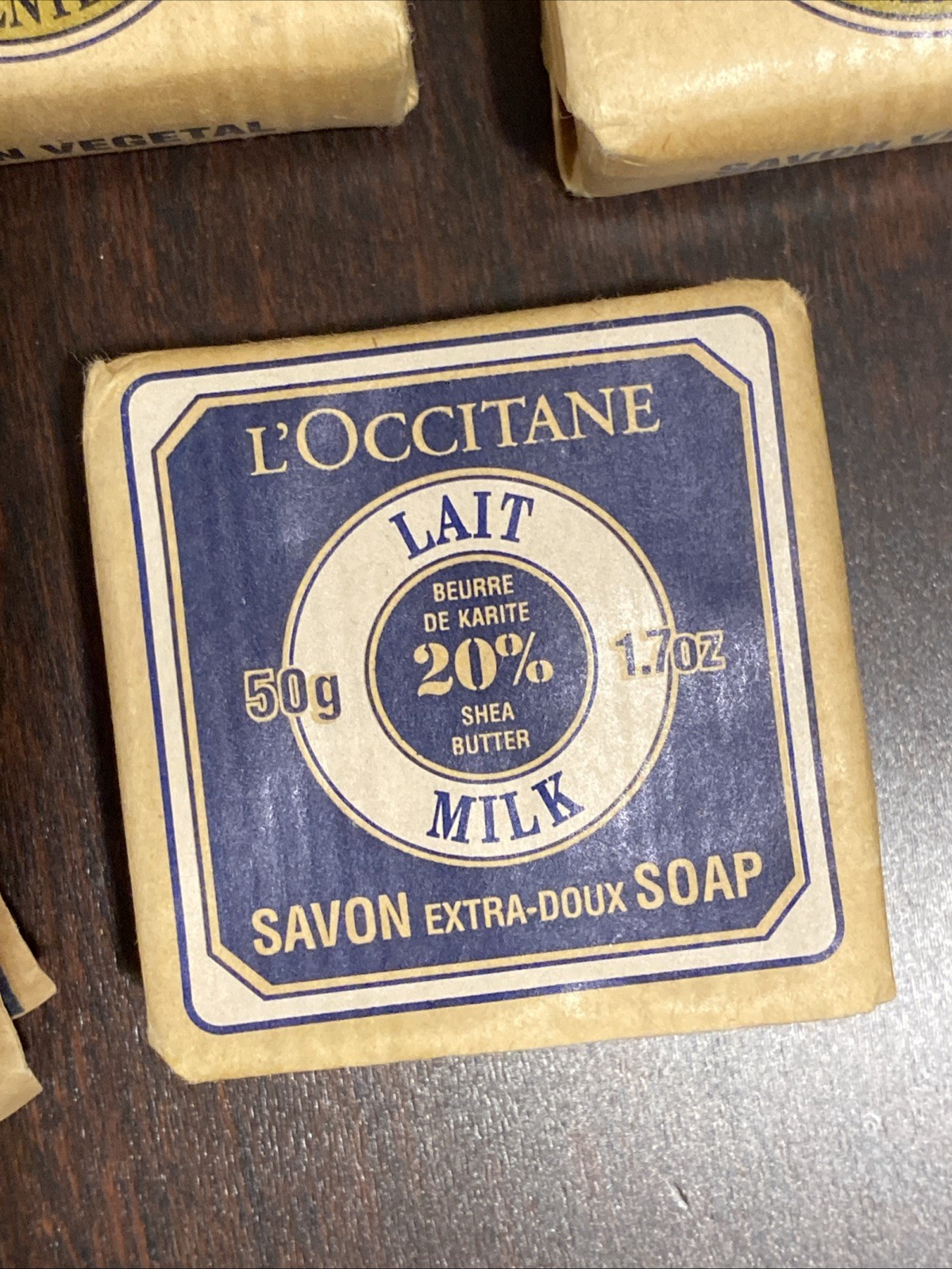 Mixed Lot of 5 L’Occitane Extra-Gentle Soap Milk Shea Butter