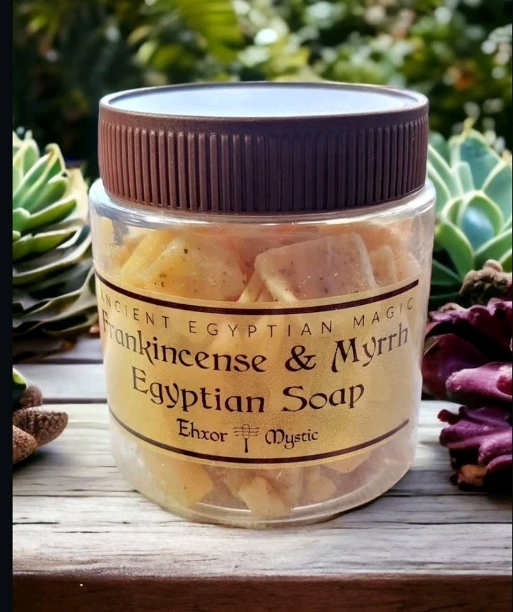 Frankincense & Myrrh Egyptian Crumble Soap