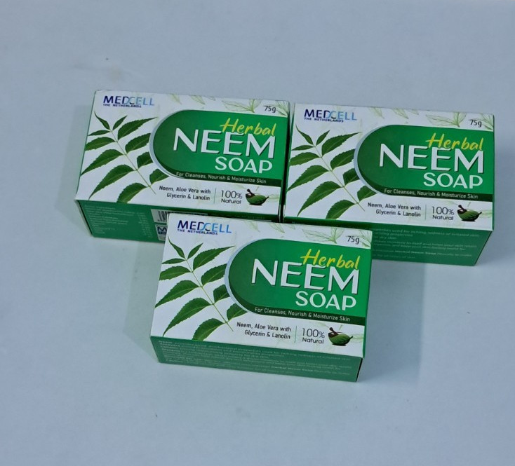 3X Anti Scabies Neem Soap – Kills Scabies Mites & Eggs, Complete Eradication