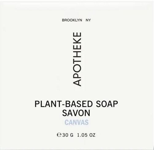Apotheke Canvas Soap Lot of 24 each 1.05oz Soap Bars Total of 25.2oz