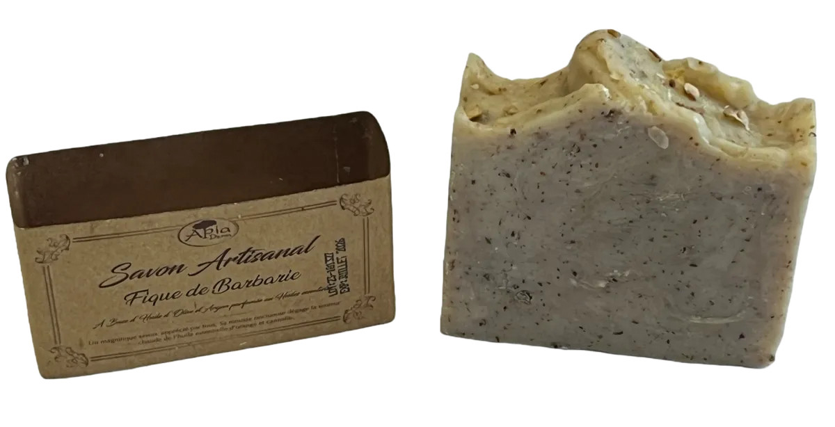 Fique de Barbarie (Prickly Pear) & Argan Artisanal Handmade Soap – 120g