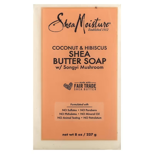 Shea Moisture Bar Soap, 8 oz (3 Pack)