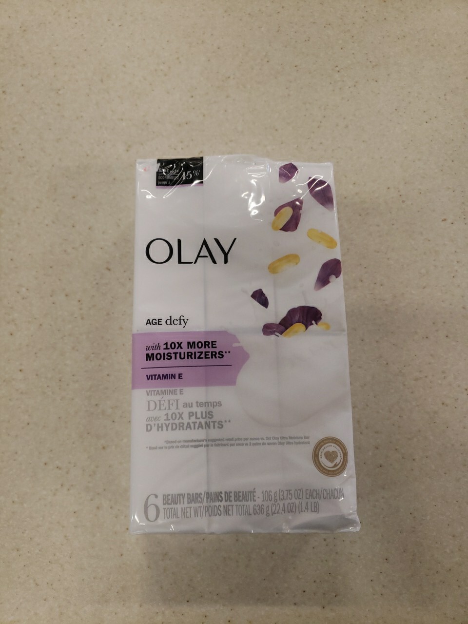 Olay Age Defying With Vitamin E Bar Soap – 6 Pack