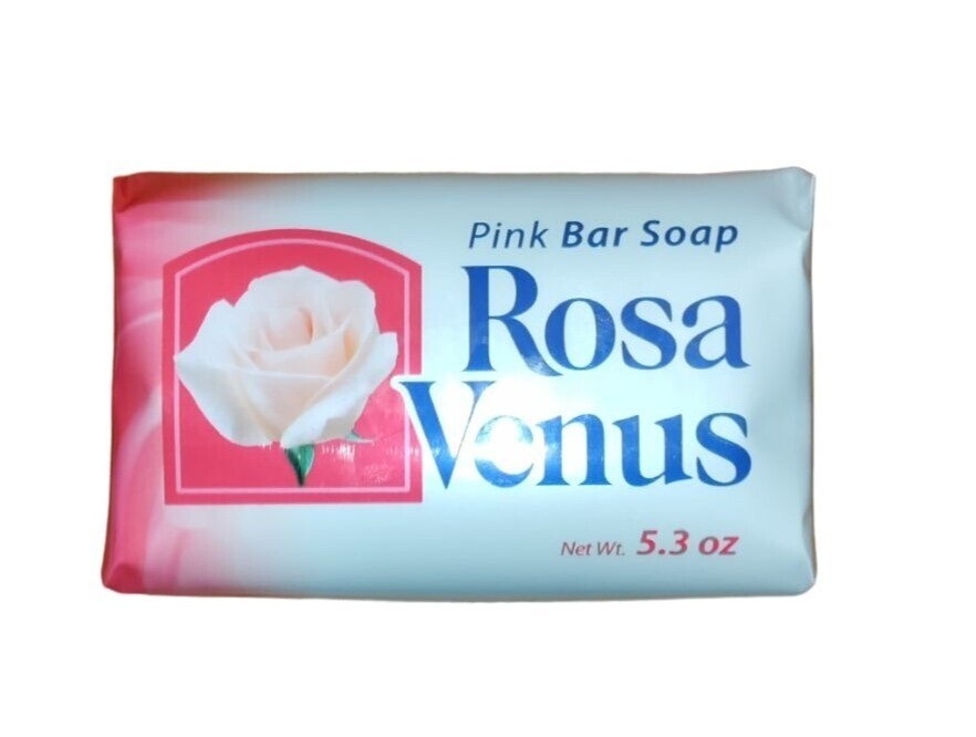 Jabon Rosa Venus Rosa(Pink) Classic 150 g / 5.29 oz Soap Bar