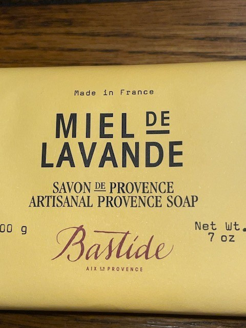 MIEL de LAVANDE Savon de Provence Soap Bar Bastide Made in France 7 oz. – NEW
