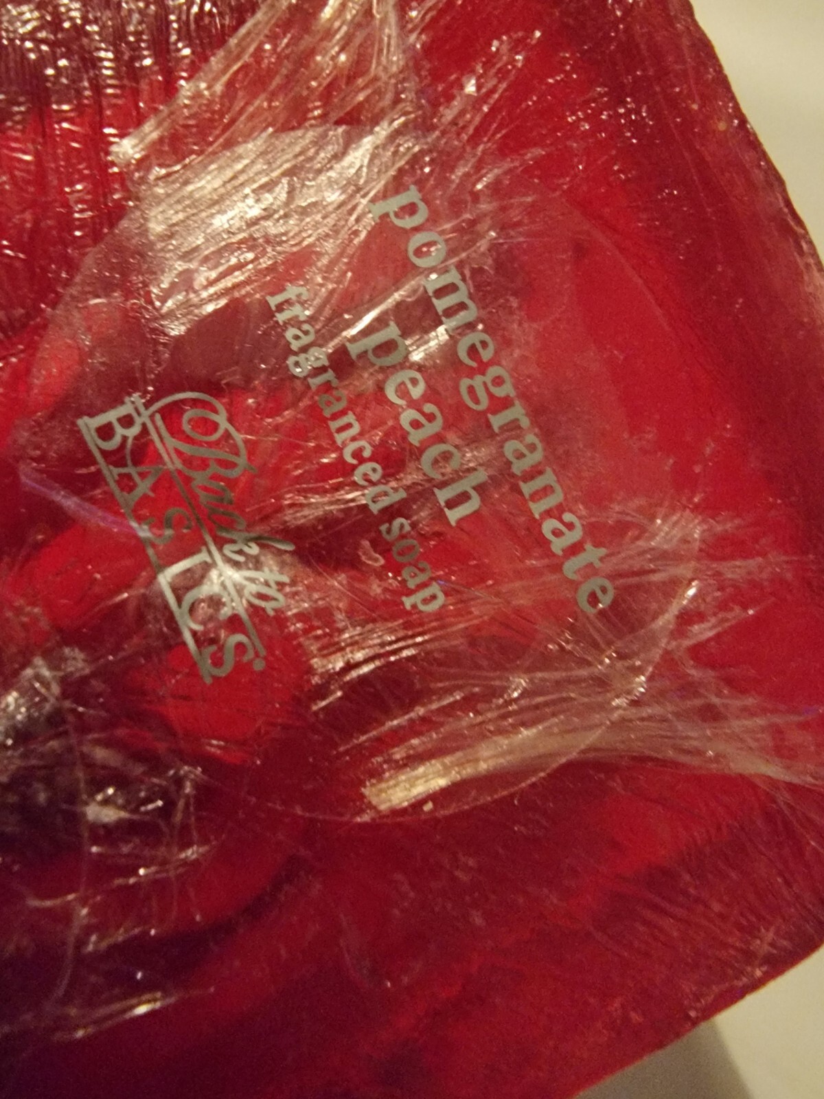 Sealed Bar Of Hand Soap Pomegranate Peach Fragranced Back To Basics