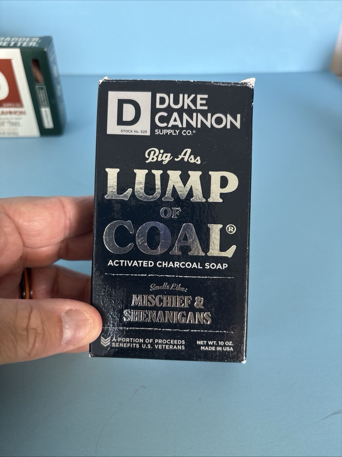 Duke Cannon Soap 3 Bar Lot Buffalo Trace Lone Star Beer Lump Of Coal NEW In box