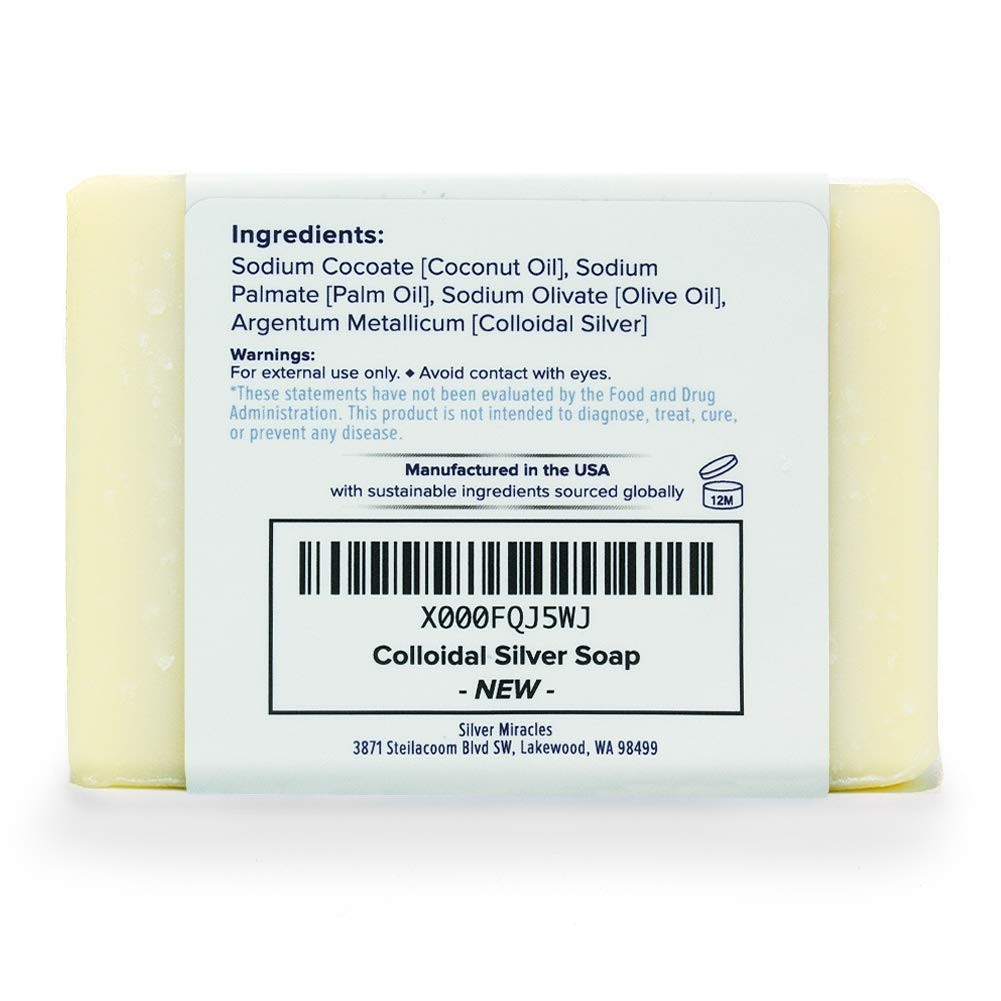 Colloidal Silver Soap