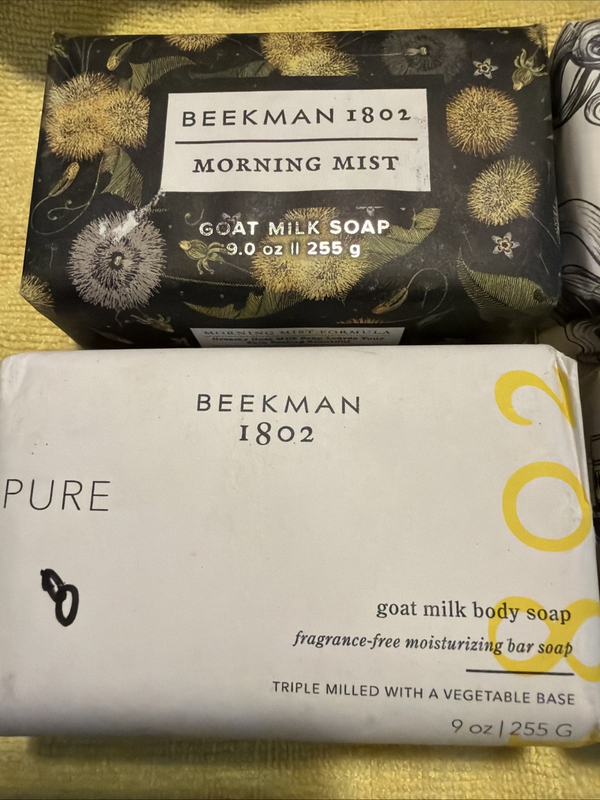 Beekman 1802 Goat Milk Soap 9oz Sealed Made In USA 9oz 4 Pack New