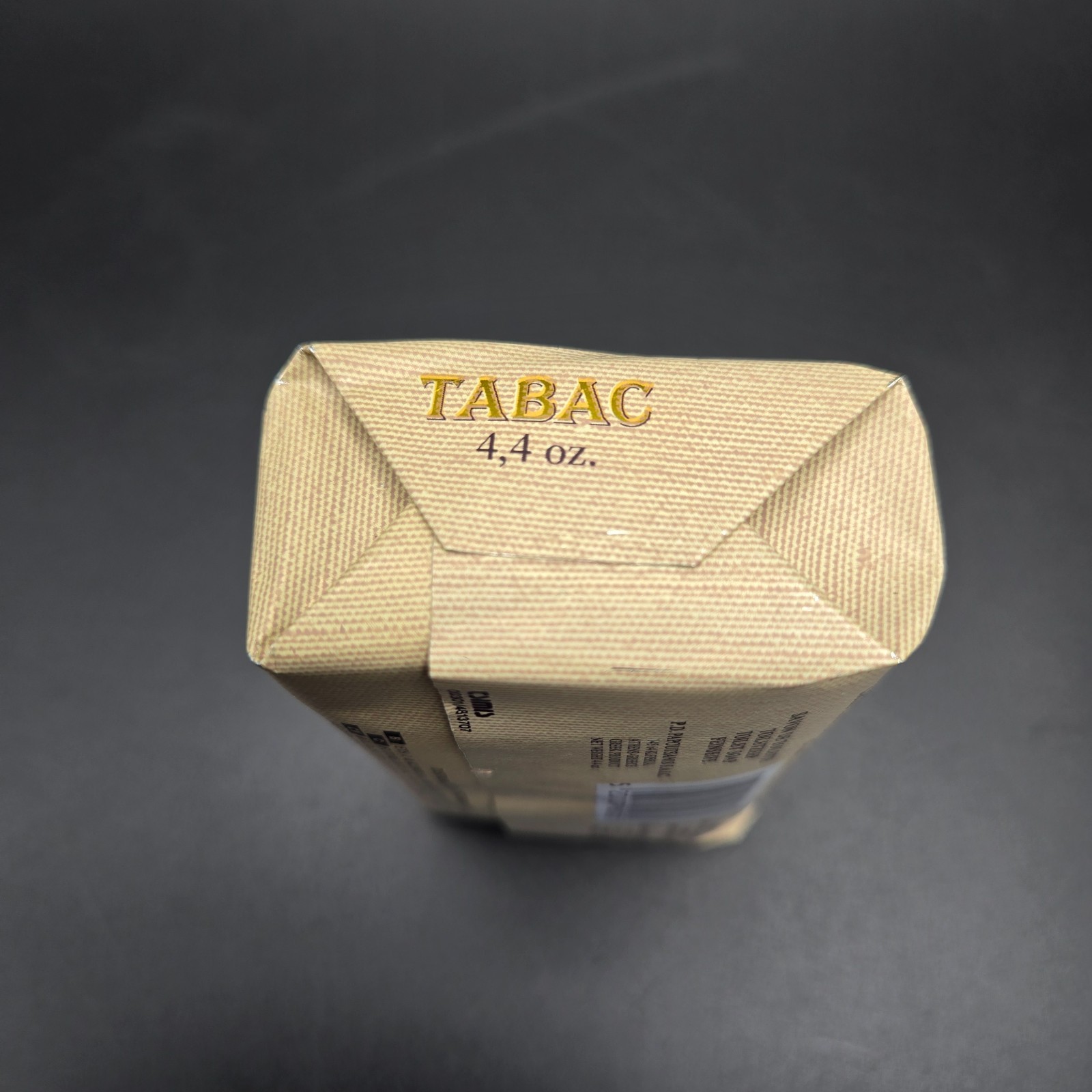 Papoutsanis Aromatics Tabac Luxury Soap 125g 4.4oz Bar Greece New NOS