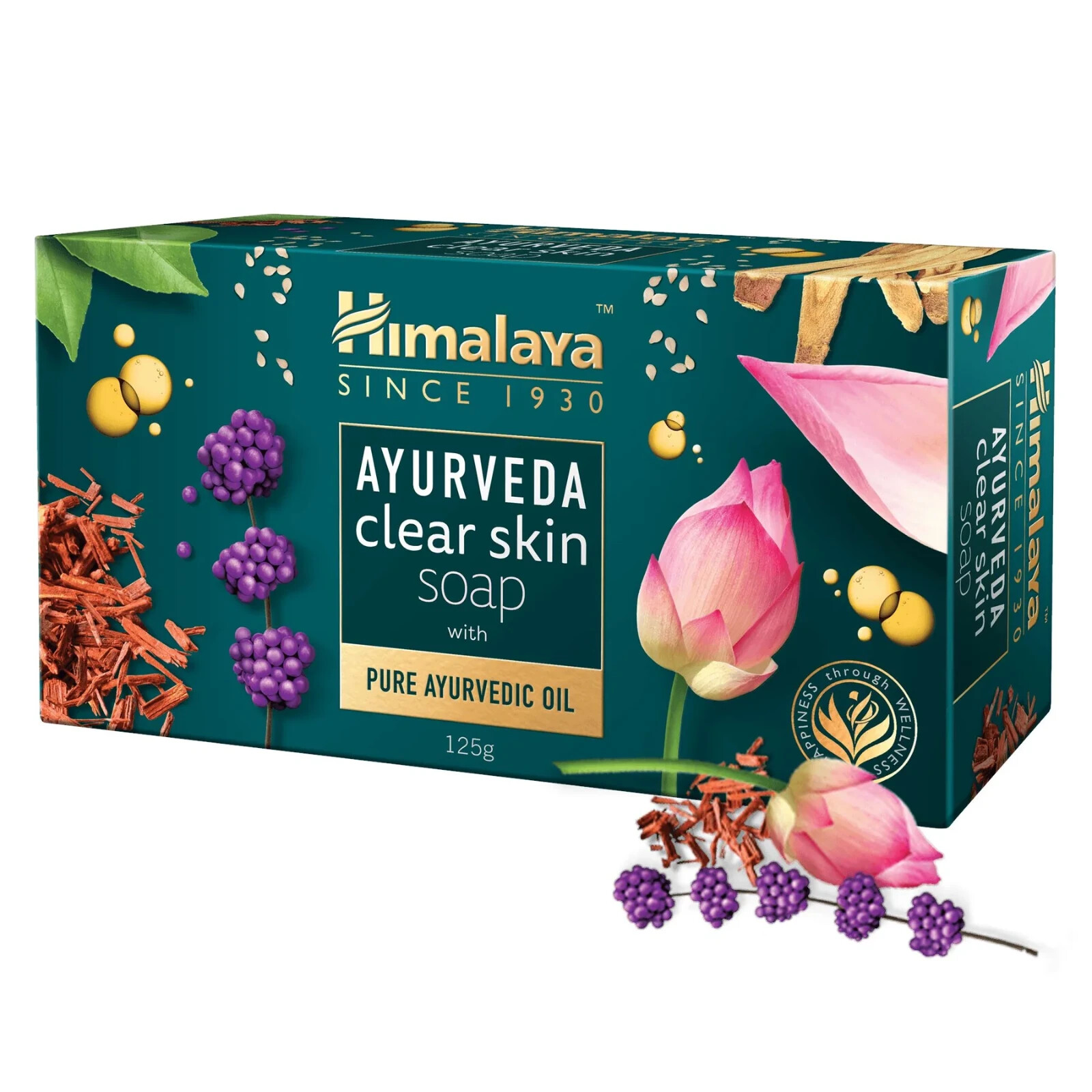 Himalaya Herbals AYURVEDA clear skin soap 75 gms FREE with Neem & Turmeric Soap
