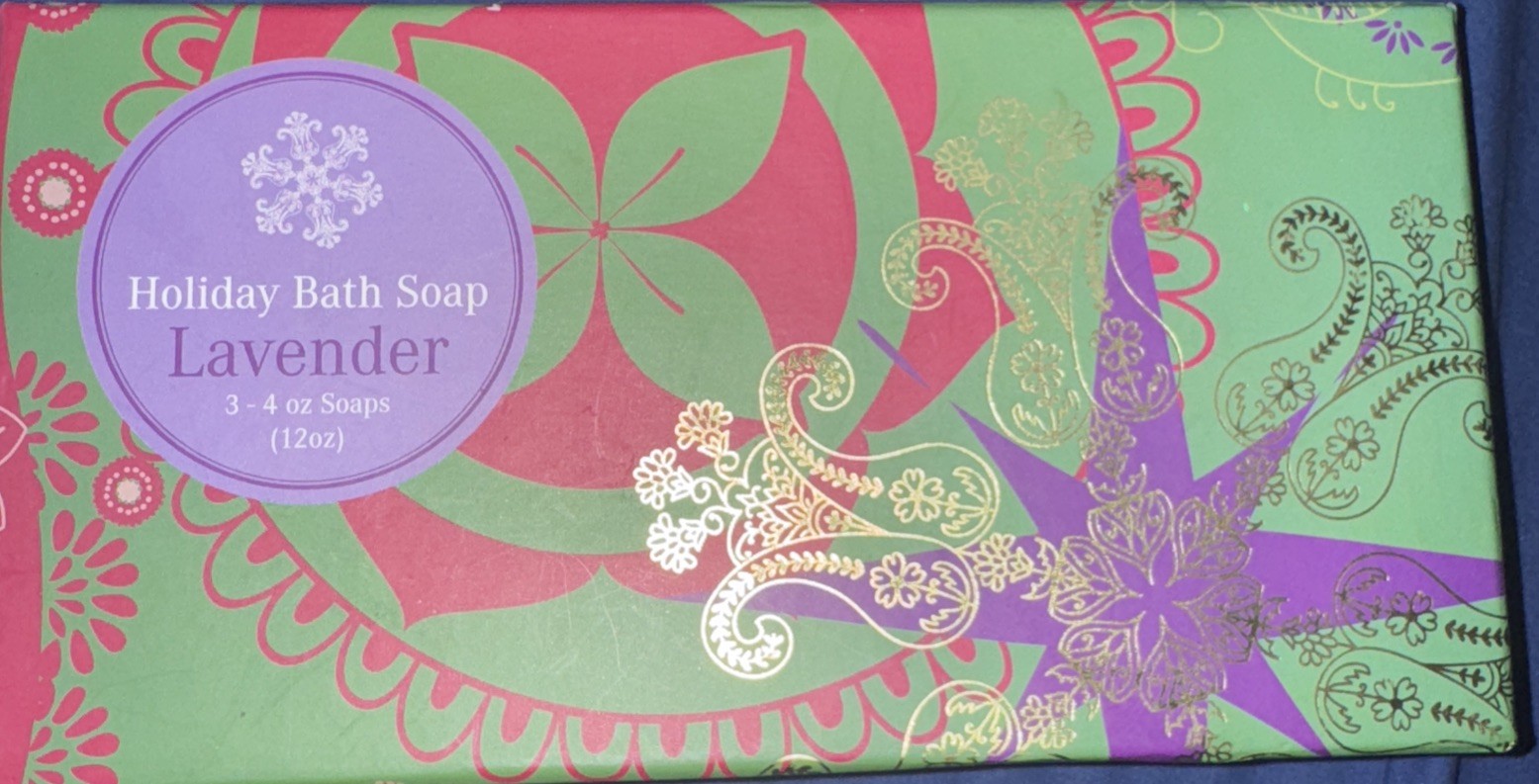 Lavender Bath Soaps. 3-4 oz Bath Bars By Natures Partners. Made In USA