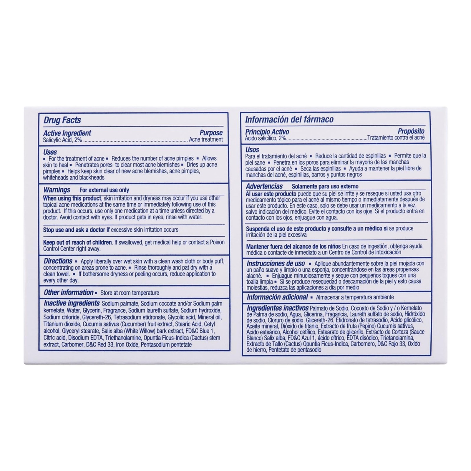 Asepxia Softening Acne Bar Soap Deep Cleaning + Moisturizing, 4oz.