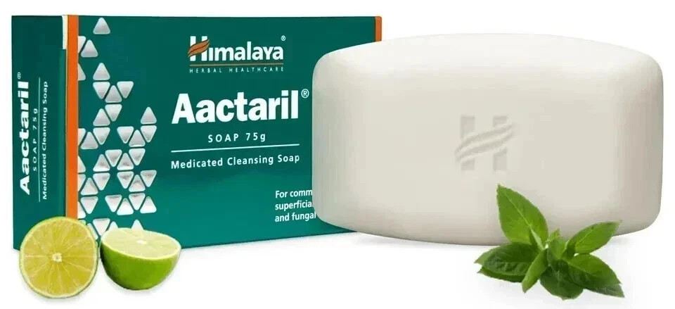 Himalaya Aactaril Soap 75g X 2 And Clarina 30g X 2 ACNE PIMPLE ANTI-FUNGAL