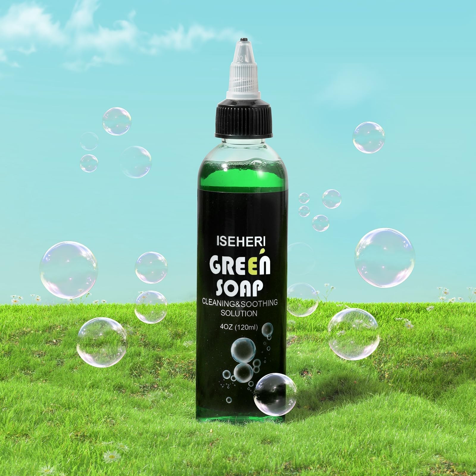 2PCS Ultra Concentrated Green Soap 4OZ Foaming Bottle – Tattoo & Piercing Suppli